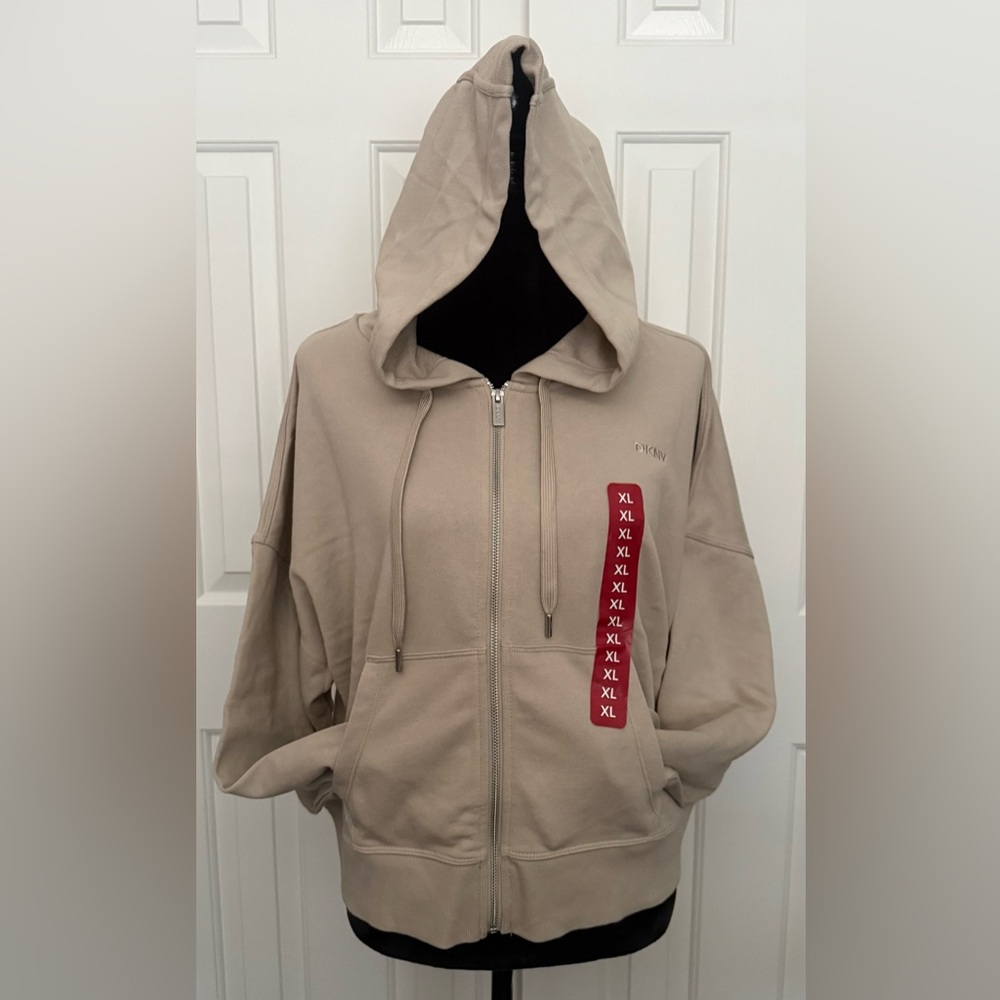 DKNY Women’s Zip-Up Hoodie